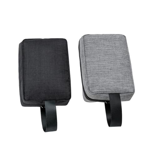 TOGEVAL 2Pcs Digital Accessory Organizing Bags Set, Waterproof Portable Storage Pouches with Zipper, Sundries and Travel Cable Organizer for Electronics and Small Gadgets