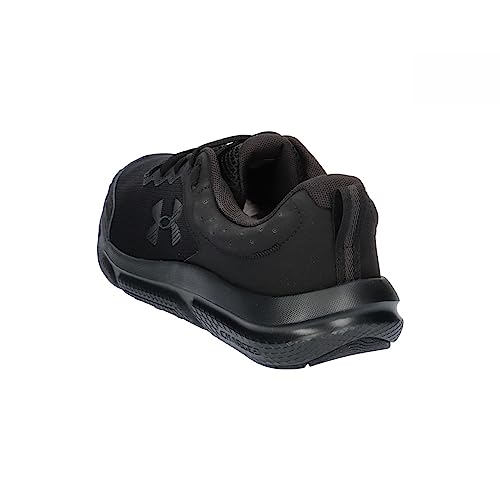 Under Armour Men's Charged Assert 10 Running Shoe, (002) Black/Black/Black, 7 XX-Wide