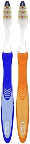 Oral-B Pulsar Expert Clean Battery Toothbrush, Medium, Tooth Brush Pack of 2, (Packaging may vary), Oral Care