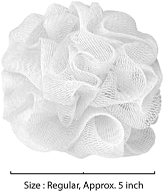 Aquasentials Mesh Pouf Bath Sponge (8 Pack)