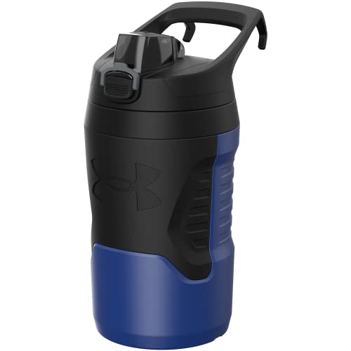 Under Armour Sports Water Jug, 32 oz Insulated Water Bottle w/Handle, Fence Hook, Leak Resistant, Baseball, Football & More
