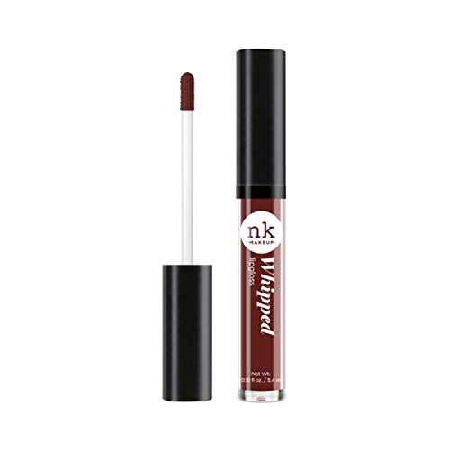 NICKA K WHIPPED LIPGLOSS (SEXY LIP COLORS CHOOSE FROM 8 SHADES) (VIVIVD BURGUNDY)