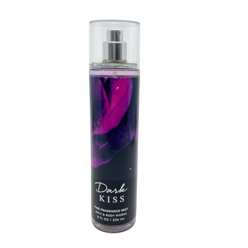 Bath & Body Works Signature Collection Dark Kiss Fine Fragrance Mist, 8 Fl Oz (3-Pack)