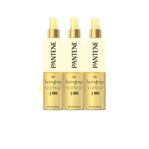 Pantene Hairspray, Non-Aerosol, Extra Strong Hold 3 8.5 Fz (Pack Of 3)