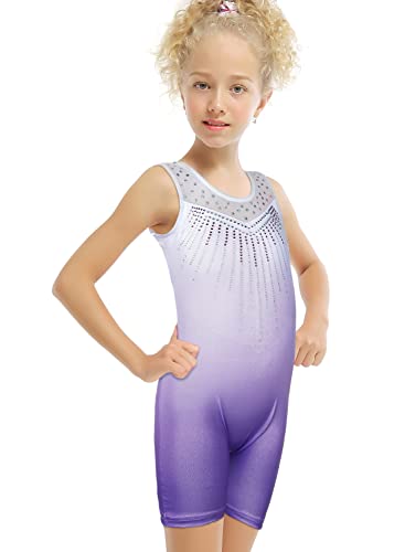 DAXIANG Purple Leotard for Girls 3t Dance Leotard Ballet Tutu Toddler Gymnastics Leotard