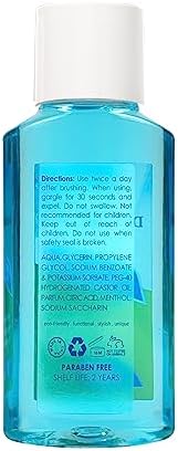 Mouthwash Travel Size, Portable Original Mint, 35ml/1.2oz (48 Pack)