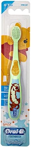 Oral-B Baby Manual Toothbrush, Pooh Characters, 0-3 Years Old, Extra Soft (Characters Vary) - Pack of 6