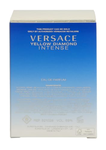 Versace Yellow Diamond Intense Eau De Parfum Spray, 1.0 Ounce