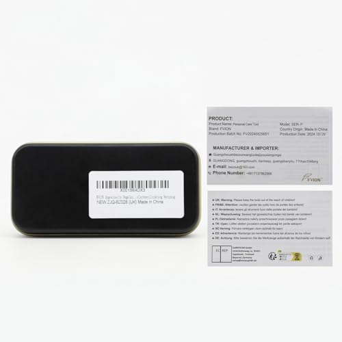 FVION Angled Nail Clippers, Ingrown Toenail Clipper for Thick Nails, Slant Curved Blade Nail Cutters Ingrown Nail Pain Relief Tool