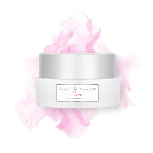 Eyelash Extensions Cream Glue Remover - 15ml, Professional Eyelashes Extensions Adhesive Remover Cream Type, Fast Dissolution, Eyelash Extension Supplies (Pink)