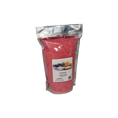 Bath Salts | 4lb Bag | Plumeria Scent | Bathing | Body Care | Beauty | Relaxation | Spa
