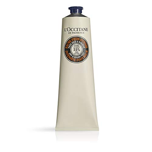 L'OCCITANE Shea Butter Intensive Foot Balm: 25% Shea Butter, Immediately Soothe Dry Feet, Soften Skin, Moisturize, Nourish, Fast-Absorbing, Non-Greasy, 5.3 Oz