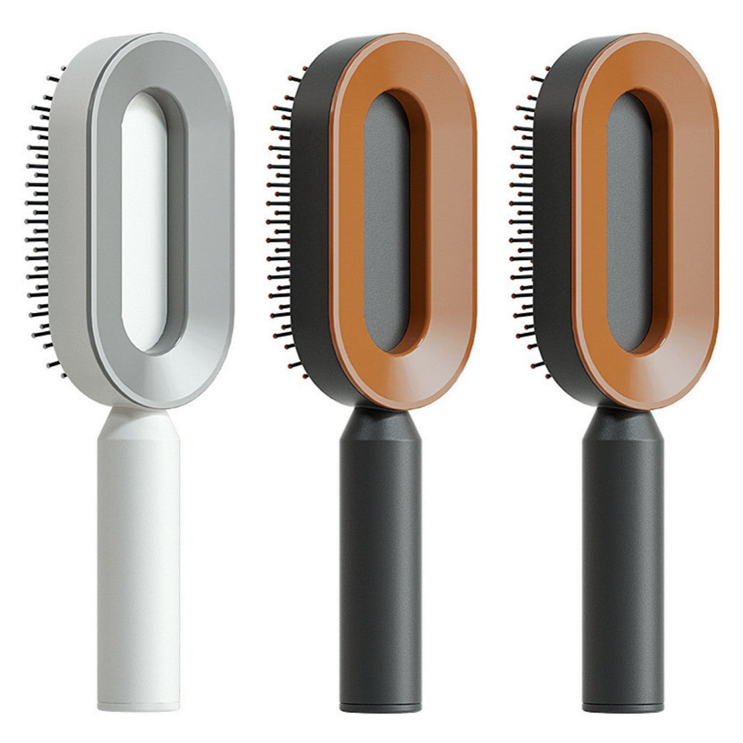 Smart Self-Cleaning Hair Brush