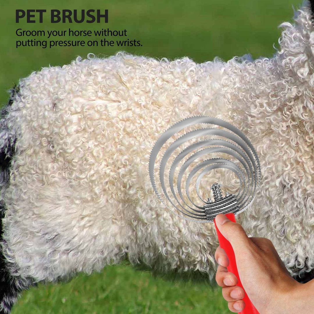Cow Scratching Hair Artifact Cattle and Sheep Horse Livestock Itching Brush Hair Shedding Comb Horse Stainless Steel