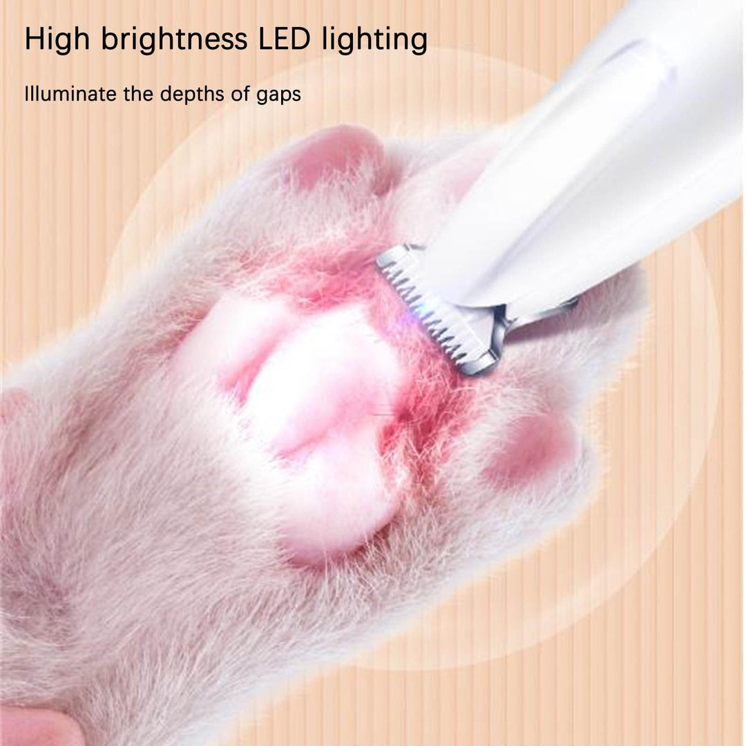 Awdenio Dog Clippers for Grooming, Low Noise Small Dog Clippers with LED Light, Rechargeable Electric Dog Hair Clipper for Pets