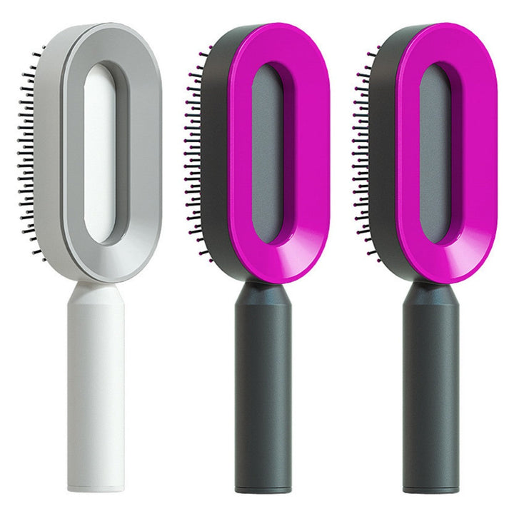 Smart Self-Cleaning Hair Brush