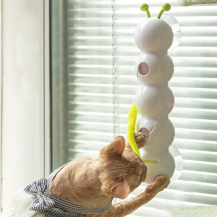 HUISZJ Interactive Cat Feather Toy,  Charging Smart Motion Cat Toy,  Suitable for Indoor Pet Stable Play