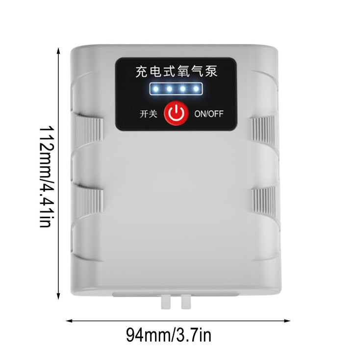 Hot Buy! USB Charging Aerator Pump with Lithium Battery for Fish Farming, Outdoor Use, Aeration System for Pond or Tank, Portable Water Oxygen Pump, Rechargeable Battery Fish Pond Pump