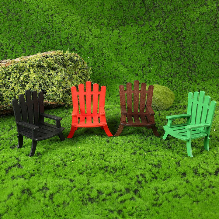 Durable Red Kids' Outdoor Adirondack Chair Weather-Resistant, Eco-Friendly Material, Perfect for Patio or Garden, Invincible Home Decor, Holiday Gifts Ornaments