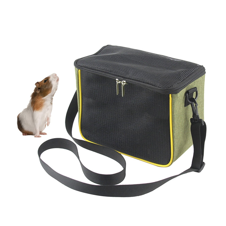CIYISON Parrot Travel for Case Guinea Pig for Carrier Small Carrying Cage Portable Outgoing Gear Safe for Hamster Gerbil