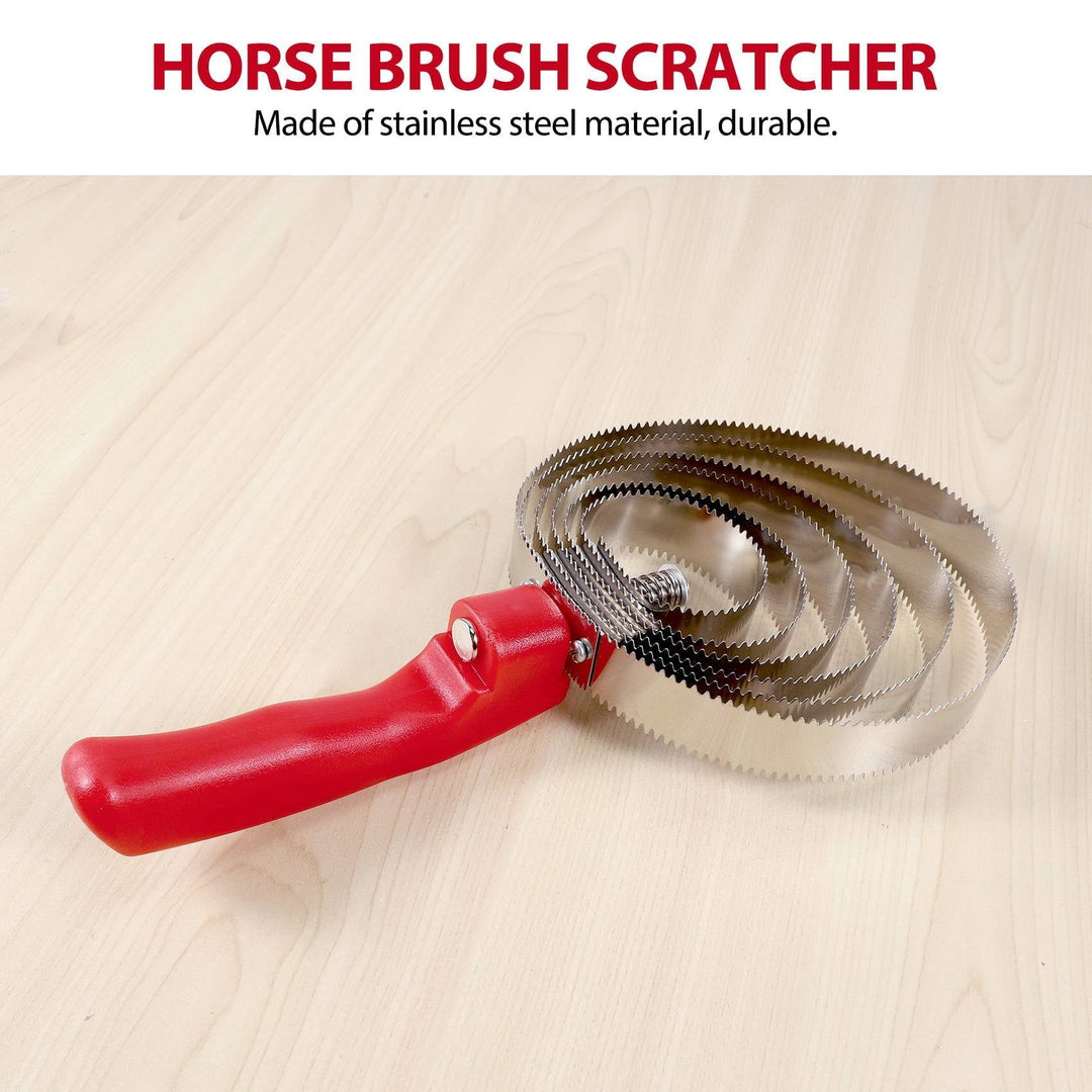 Cow Scratching Hair Artifact Cattle and Sheep Horse Livestock Itching Brush Hair Shedding Comb Horse Stainless Steel