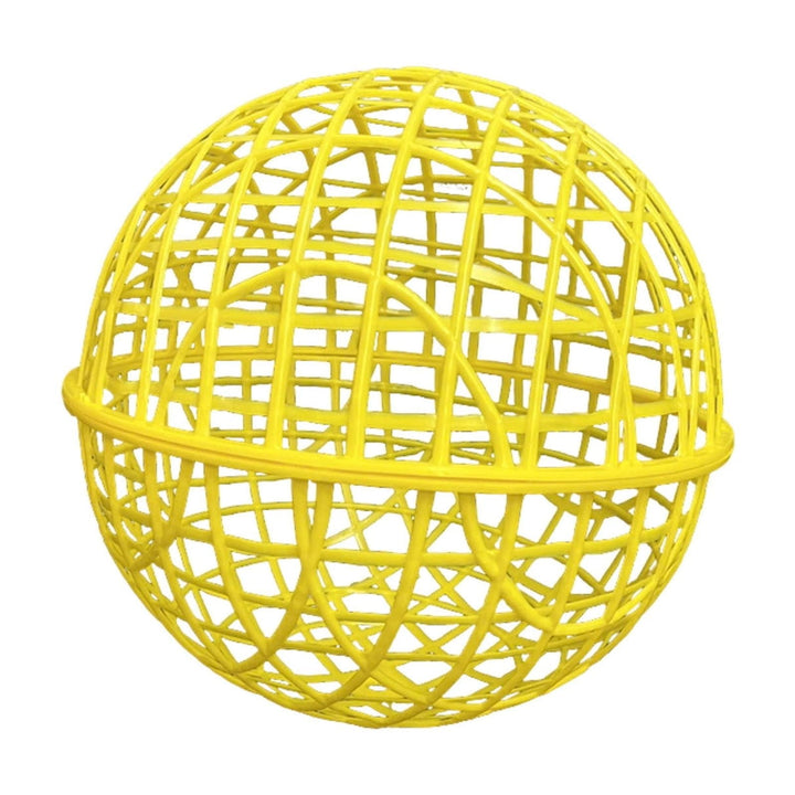 Simple Movable Chicken Ball Cage Rolling Orb Mobile Poultry Enclosure Round for Chicks Rabbits Birds Outdoor Backyard Farms- Prevents Dog Bites Horse Trampling C