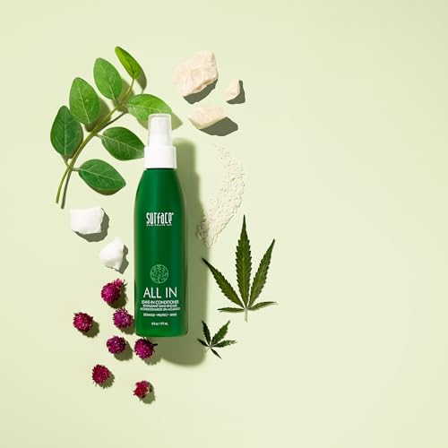 SURFACE Hair - ALL IN Leave In Conditioner - Detangles, Controls Frizz & Strengthens for All Hair Types- 6 fl oz