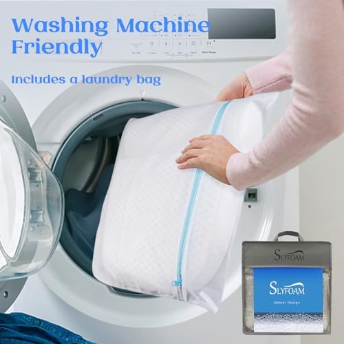 Bath Pillow, Bathtub Pillow with Anti-Slip Suction Cups, 4D Mesh Soft Spa Bath Tub Pillow Headrest, Bath Pillows for Tub with Neck and Back Support Fits Bathtub Spa Tub Jacuzzi, Fathers Day Dad Gifts