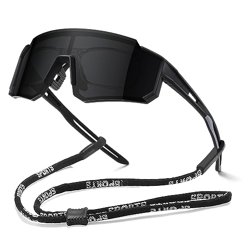 TURBOPEP Polarized Sports Sunglasses for Men and Women,Fishing Cycling Mountain Bike Baseball Sunglasses with UV Protection