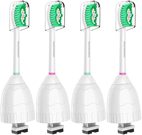 Aoremon Replacement Heads for Philips Sonicare e-Series HX7022/66-Replacement Brush Heads fit Sonicare Eseries Essence Xtreme Elite Advance and CleanCare Electric Toothbrush Model