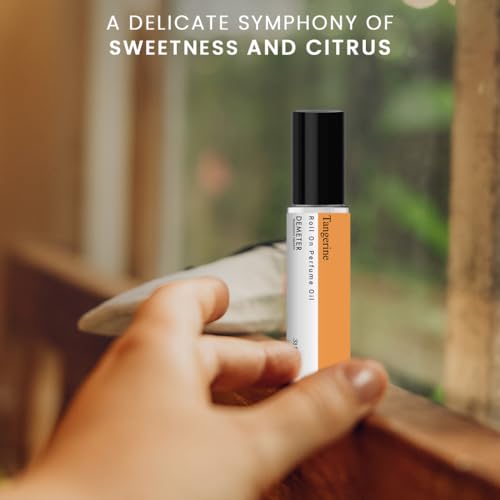 DEMETER Tangerine Roll On Perfume Oil, 0.33 Oz, Long-Lasting