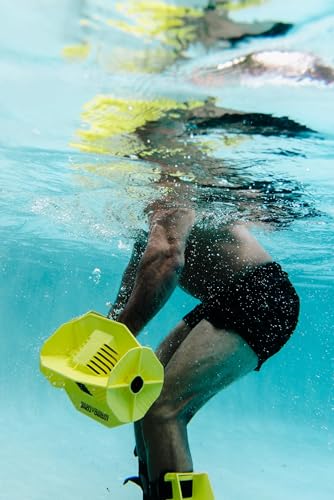 Aquastrength Hydro-Tone Total Body Pool Exercise System | Isokinetic Functional Water Weights | Build Muscle - Easy on Joints | Water Aerobics | Quick Start Guide (Black)