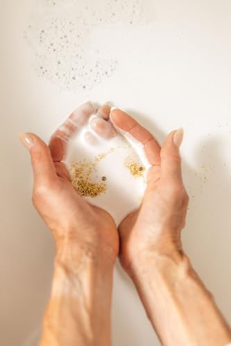 Bathorium Ancient Oat Hydration Crush, Mineral Sea Salt Bath Soak, Skin-Soothing Colloidal Oats, Light Floral Fragrance, pH-Balanced, Approximately 5 Soaks, 21 oz