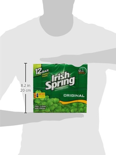 Aloe Vera Moisturizing Bar Soap | Irish Spring | 44.4 Oz | Hydrating Cleanser