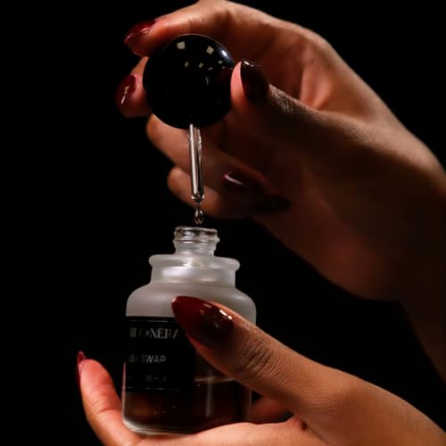 ANFAS Concentrated Perfume Oil; Captivating Sweetly Spiced Oud Fragrance. Pheromone Perfume, Naturally Alluring, No Additives Needed .68 oz