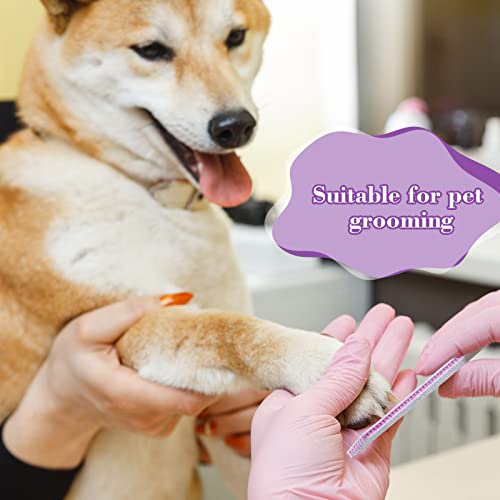 Xinnun 150 Pcs Nail Files 100/180 Grit Double Sides Professional Reusable Emery Board Nail Files for Acrylic Manicure Tools Suit for Home Salon