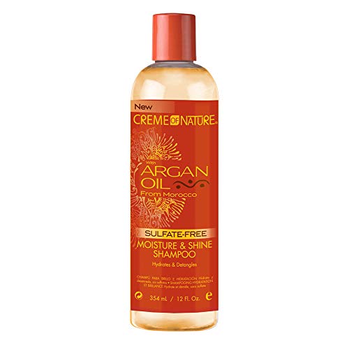 CREME OF NATURE Argan Oil Moisture Shine Shampoo and Conditioner 12oz