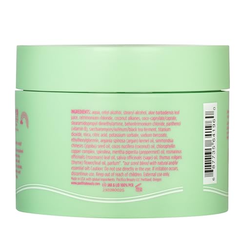 Pacifica Scalp Smoothie Hydrating Scalp Treatment & Leave-On Hair Mask, Cooling Relief for Dry, Flaky, Itchy Scalp & Thinning Hair, Vegan & Cruelty-Free, 6 fl oz