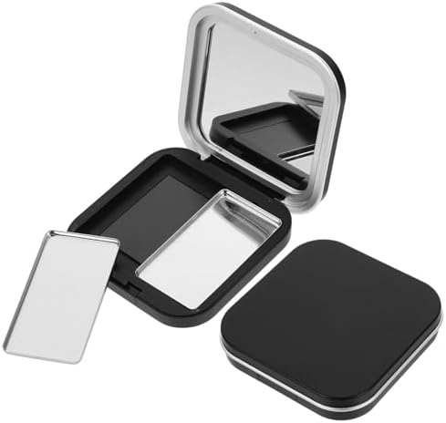 2 Pcs Empty Magnetic Eyeshadow Palettes for DIY Cosmetics - Lipstick, Blush, Powder