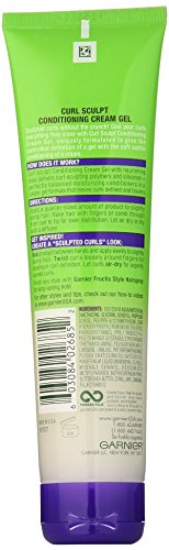 Garnier Fructis Style Curl Sculpting Cream-Gel, Extra Strong 5 oz (Pack of 12)