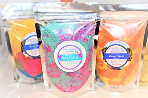 Bath Bomb Powder, Foaming Bath Dust, Stress Relief, Spa Gift, Bath Crumbles