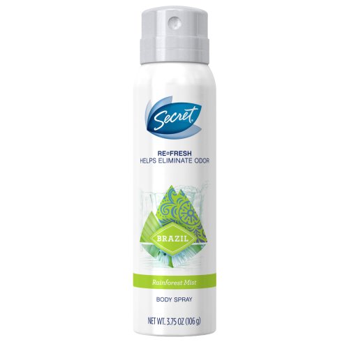 Secret Destinations Women's Body Spray - Brazil Rainforest Mist - 3.75 oz