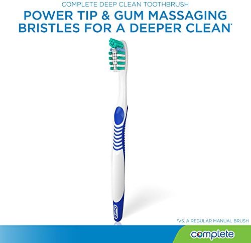 Oral-B Complete Deep Clean Soft Bristles Toothbrush 1 Count (Pack of 6)
