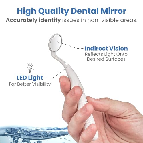 AquaSonic Home Dental Center Rechargeable Power Toothbrush & Smart Water Flosser - Complete Family Oral Care System - 10 Attachments and Tips Included - Various Modes & Timers (White)