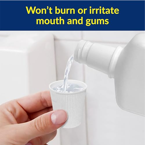 Closys Healthy Teeth Anti-Cavity Oral Rinse Mouthwash with Fluoride, Non-Burning, Non-Irritating – 32 Fl Oz