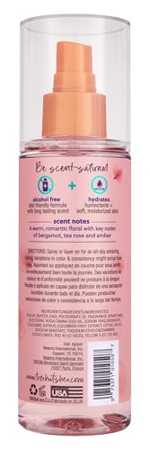 Tree Hut Moroccan Rose Fragrance Mist | Spritz On for a Refreshed Feel or Layer with Your Favorite Scents | Versatile Body Spray | 6 fl oz.