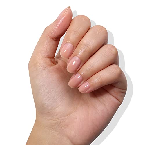 LONDONTOWN Tint & Shine Set - Perfecting Nail Veil #4, Dusty Rose Pink, with High Gloss Top Coat Nail Polish Manicure Set, 0.40fl oz