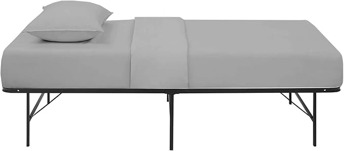 4-PC Fitted Sheet 30x80, 100% Cotton - Perfect for Narrow Twin/RV Bunk/Camping Cot/Guest Bed - Fits Up to 4-8" Deep Mattress - Light Grey Solid