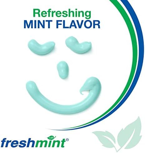 Freshmint® 144 Tubes of 0.85 oz. Premium Anticavity Fluoride Toothpaste with Safety Seal (ADA Accepted)