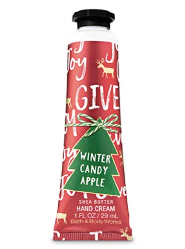 Bath and Body Works WINTER CANDY APPLE Shea Butter Hand Cream 1.0 Fluid Ounce (2018 Edition)